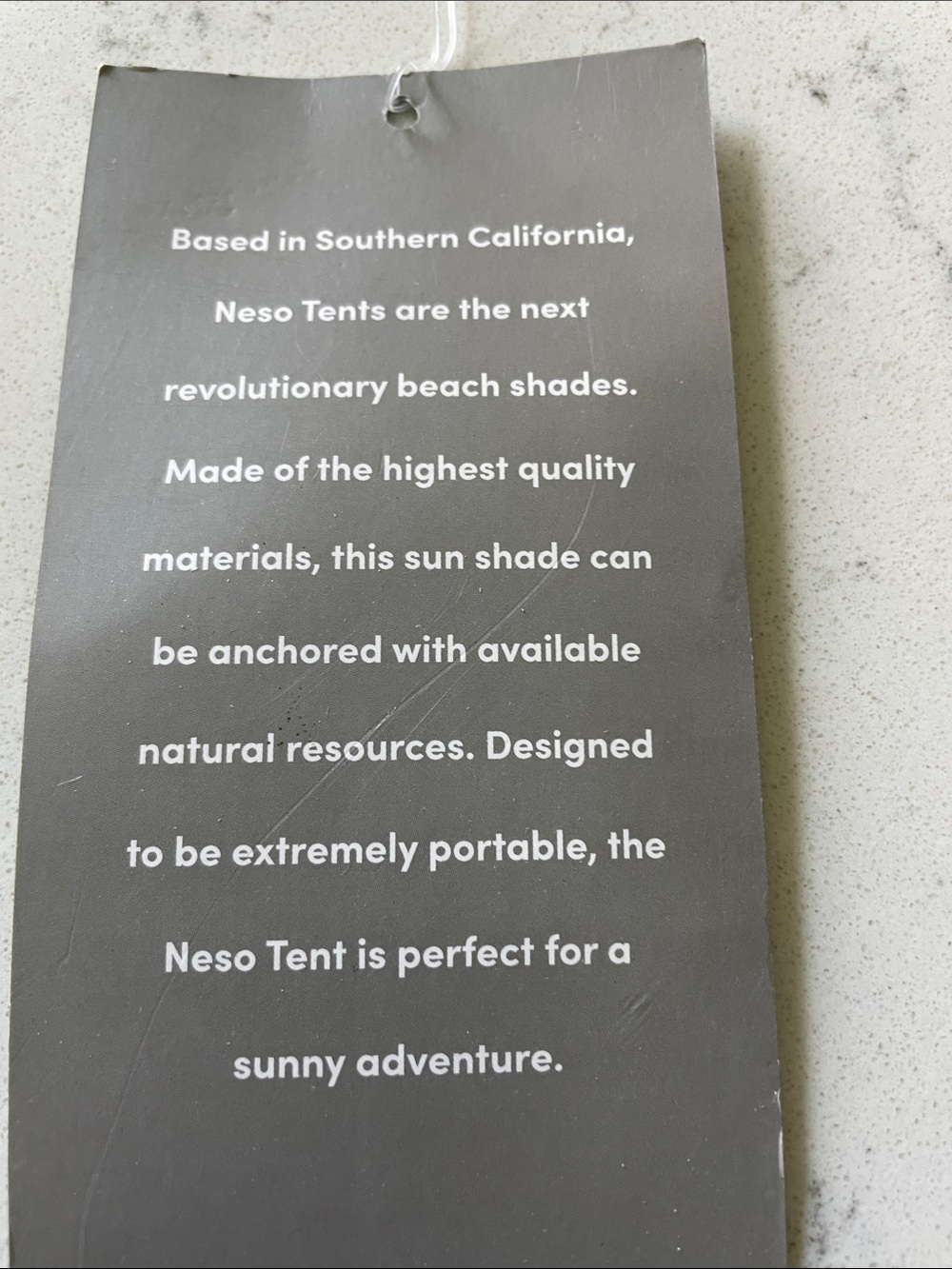Blue Beach Sun Shade Canopy - Neso gigante 134x134. Almost new. - Picture 5 of 5